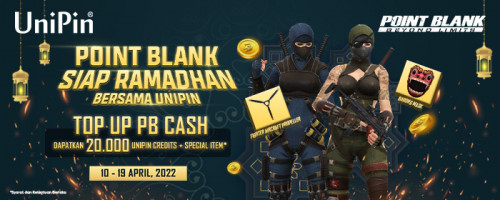 Point Blank Siap Ramadhan Bersama UniPin!